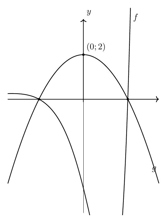 Figure — examen de maturité 2022 (niveau standard), problème 3 — mathématiques