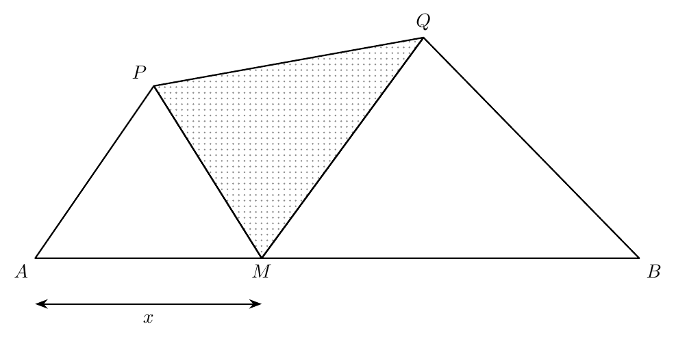 Figure — examen de maturité 2013 (niveau renforcé), problème 4 — mathématiques